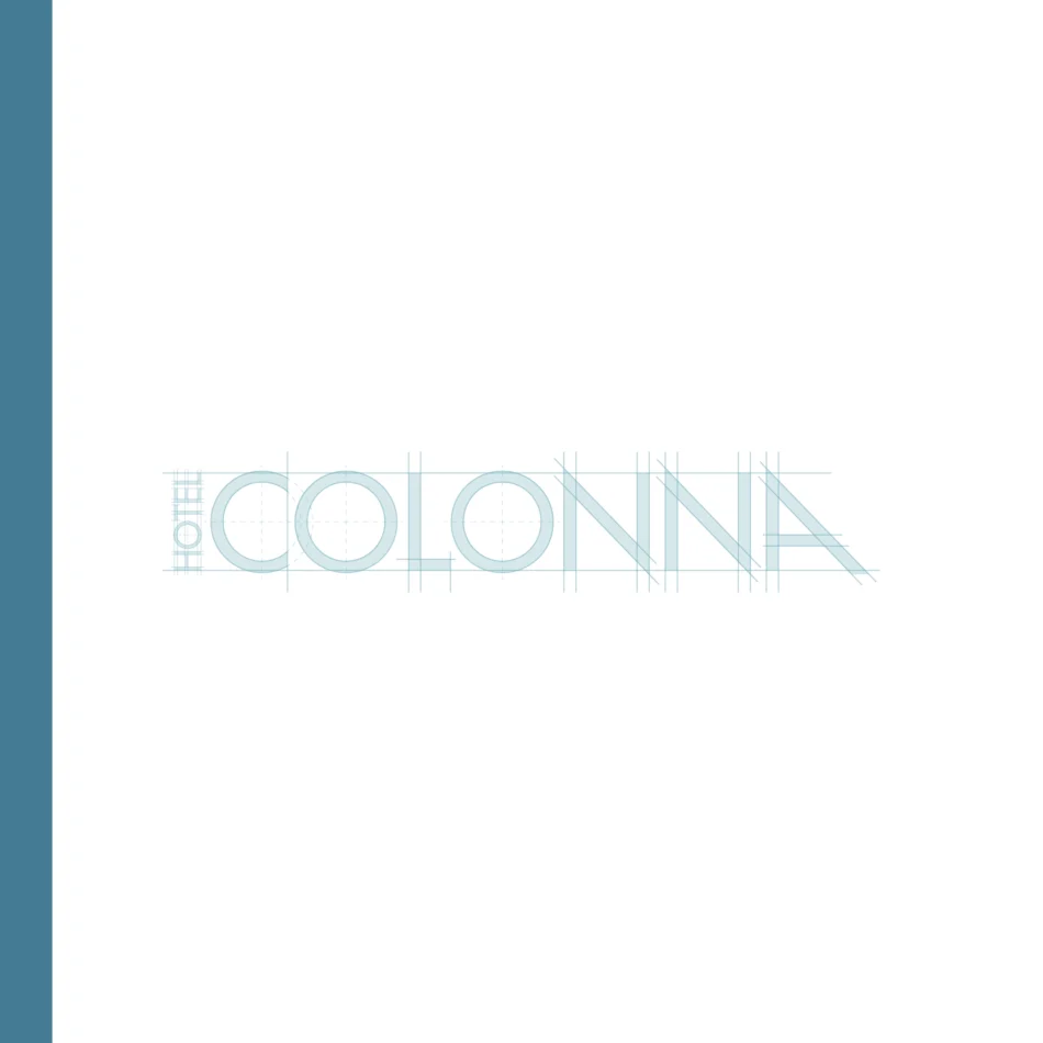 progettazione logo design hotel colonna