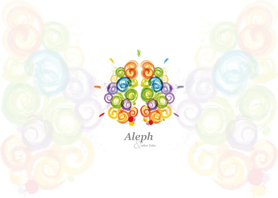 logo design per aleph and other tales