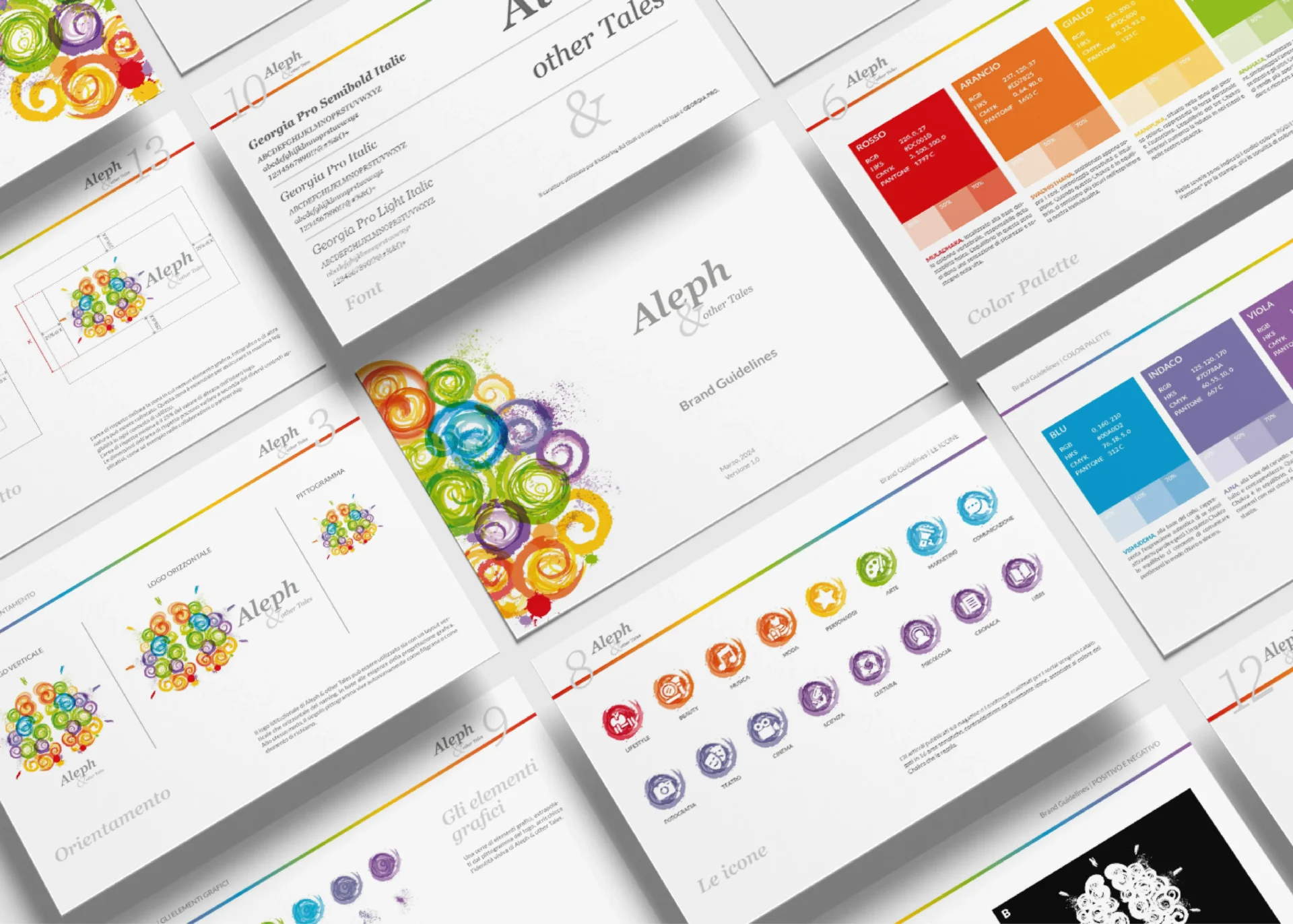 Aleph & other Tales | Logo refresh e Visual Identity