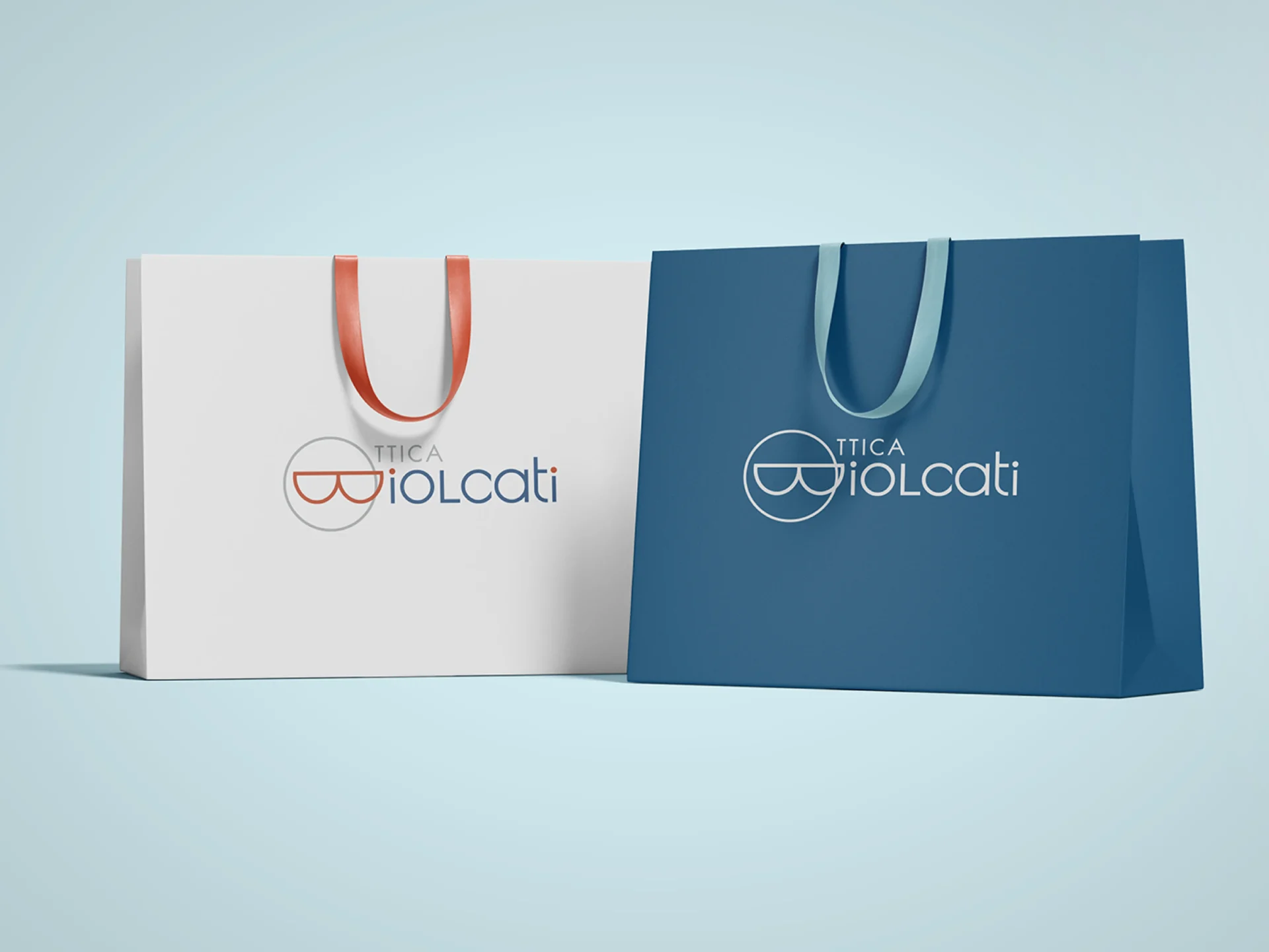 grafica packaging negozio di ottica
